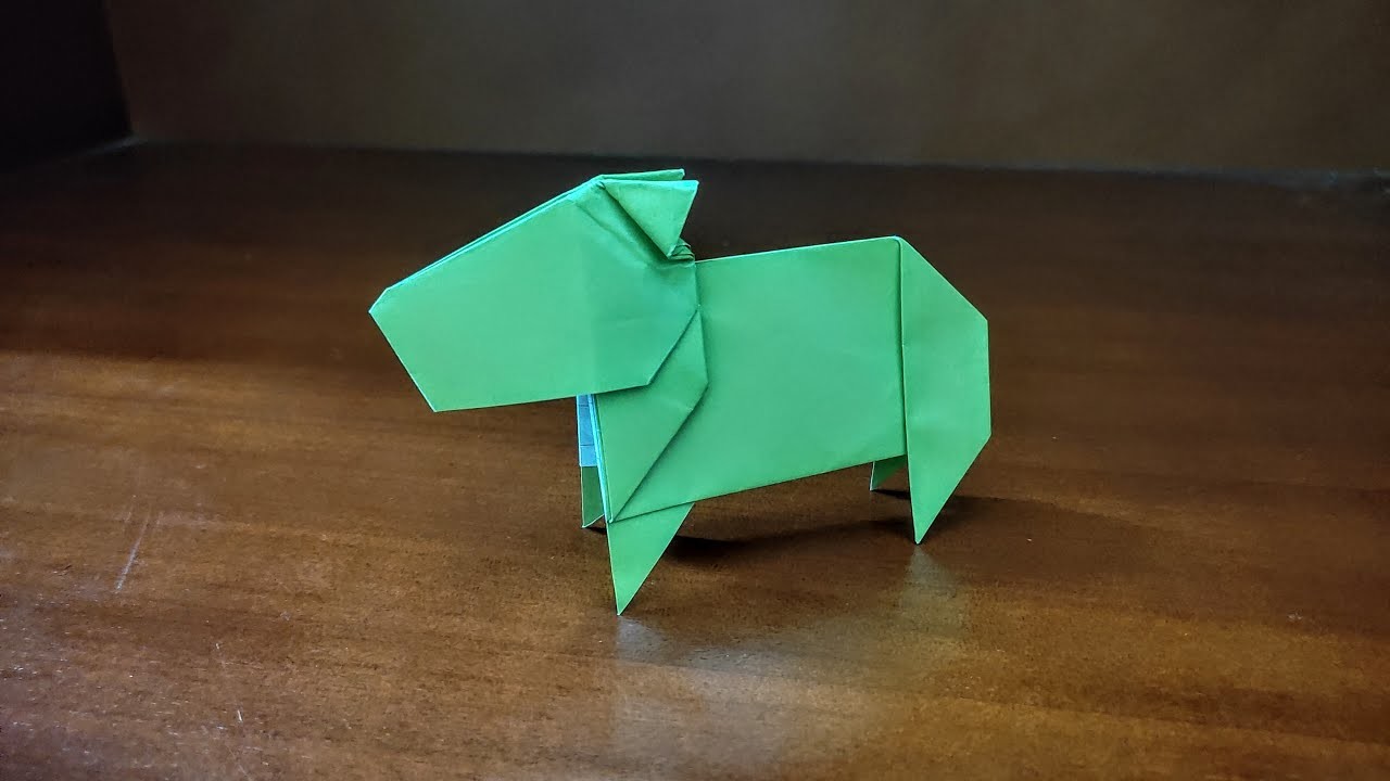 Origami Capybara Easy | How To Make Origami Capybara Easy | Easy Origami