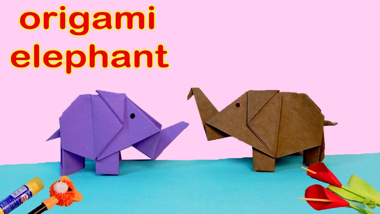 Origami elephant | how to make paper elephant