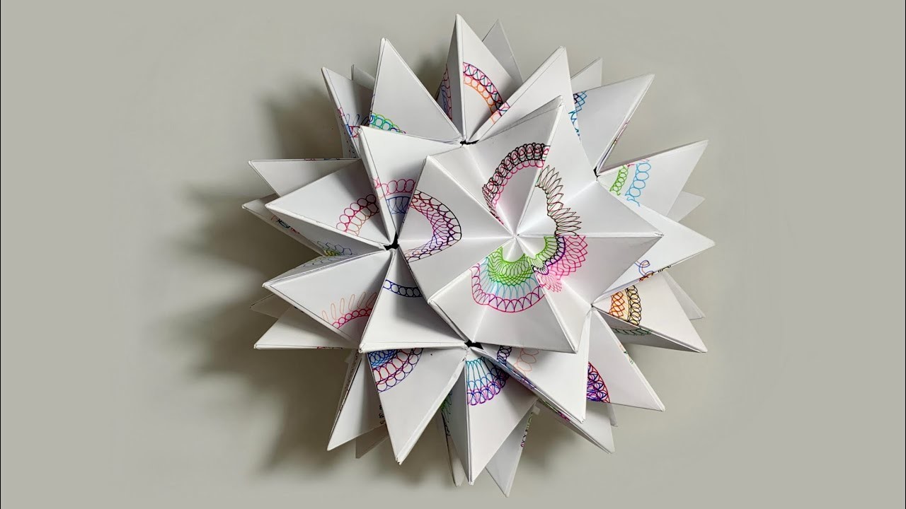 Origami ????. Origami Paper Folding. How to Make a Origami. Kusudama. Origami Yapımı
