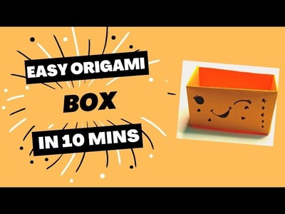 Origami paper Box | Paper Box | Making Box | Origami |Easy Origami For Kids  | Easy origami