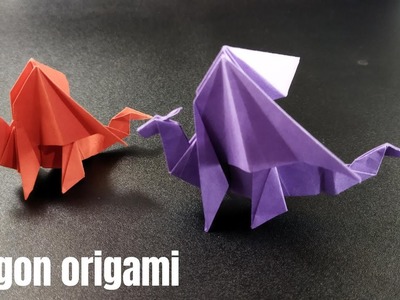 Origami Paper Dragon | How to Make Origami Dragon Easy