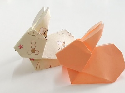 Origami Rabbit how to make a paper rabbit | Easy origami tutorial