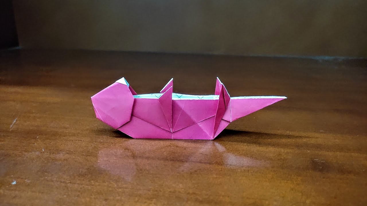 Origami Sea Otter Easy - How To Make An Origami Sea Otter - Easy Origami