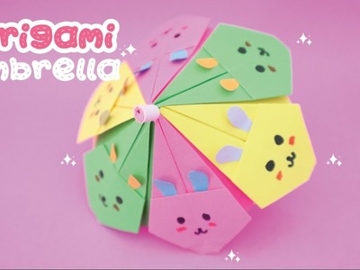 Origami Umbrella Step by Step Easy Instructions
