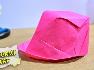 Paper cap | paper cap making | origami cap