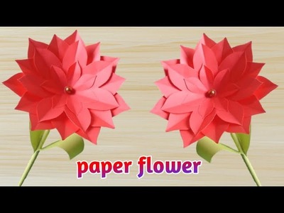 Paper flowers.origami flowers.How to make paper flower.#58.@maniysmom.