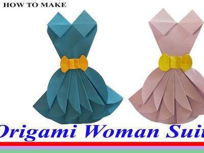Paper suits making | How to make origami suits