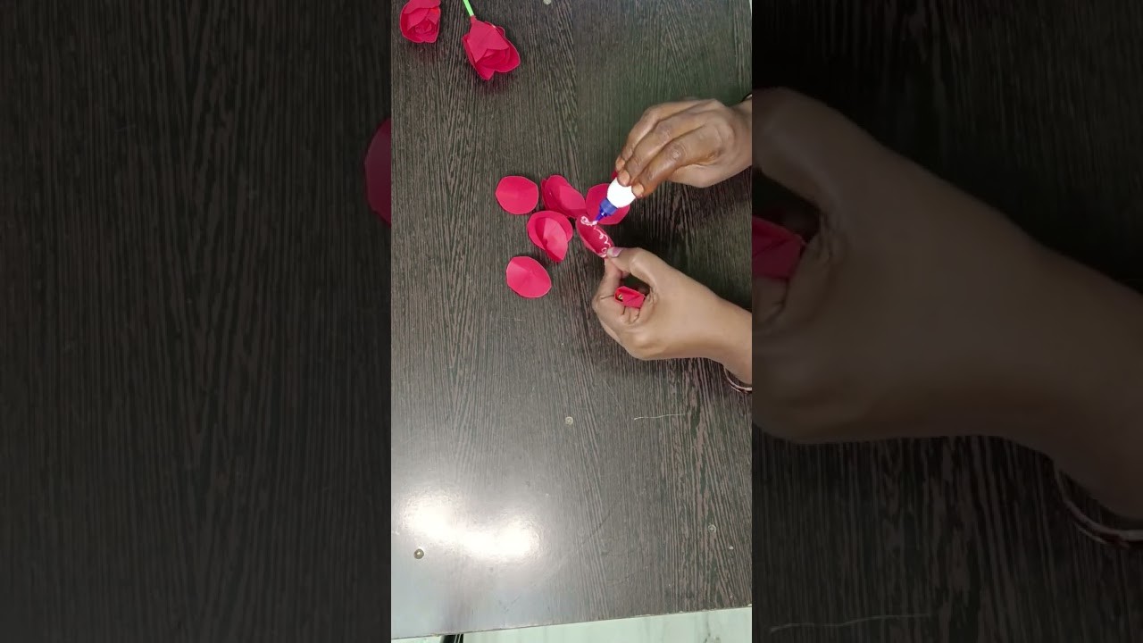 Rose Flower Making