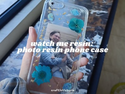Watch me resin: photo resin phone case | craftisticbyrm
