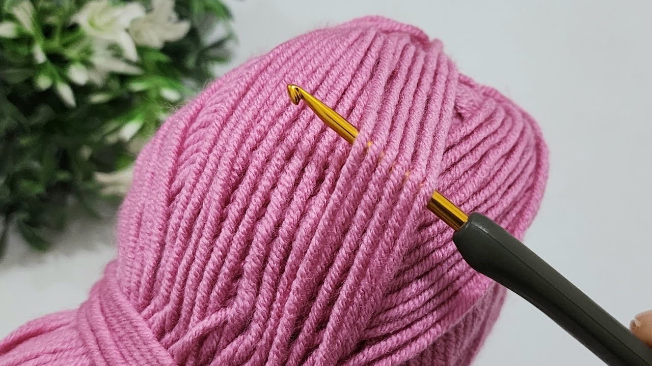 AMAZING! TOTAL 2 ROW - FANTASTIC BEAUTY! Crochet for beginners!. Crochet baby blanket