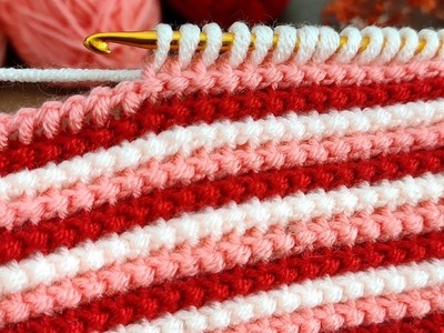 ????✨ amazing ????✨ very easy tunisian Crochet baby blanket for Beginners online tutorial ????