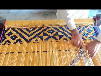 Beautiful Cost Knitting VIP Design| Best Charpai Ki Bunai Easy Weaving | Amazing Khatiya Bunai Bed