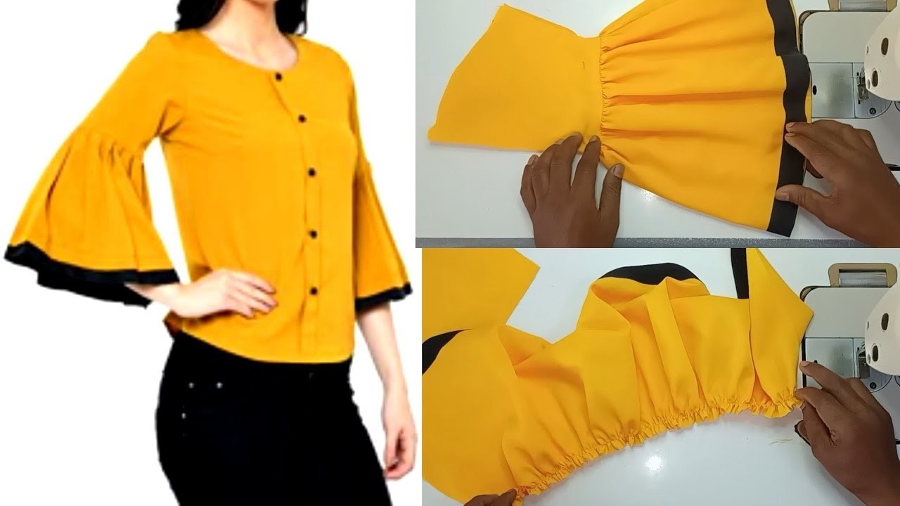 Beutiful designer Sleeve Design | Cutting And Stitching.baju ke new design