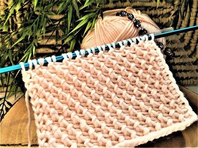 Charming Loops Design ~ Tunisian Crochet Pattern
