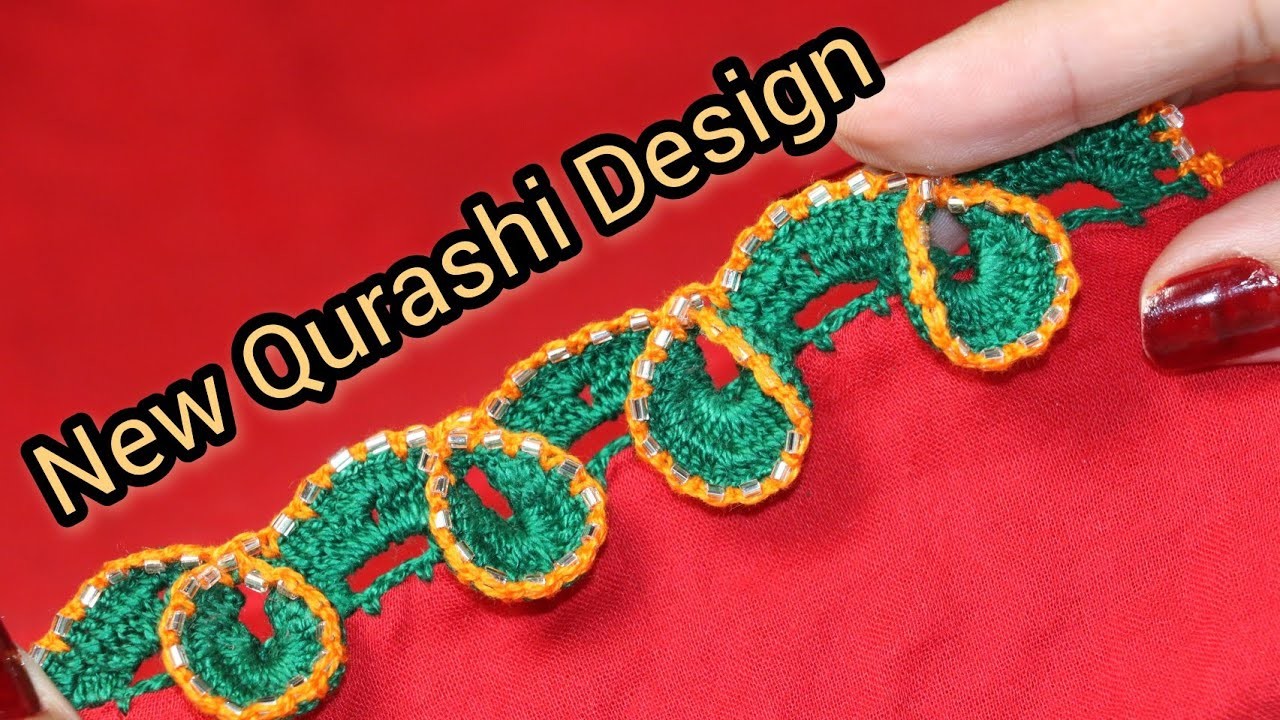 #crochettutorial #creative To Crochet Lace Edging | Qureshia Design  #balochidaab #randa #knitting