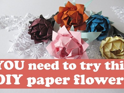 ????DIY paper flowers????