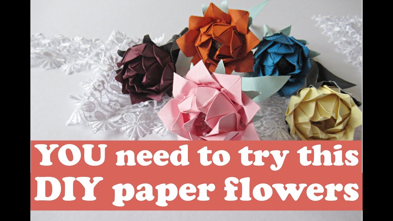 ????DIY paper flowers????