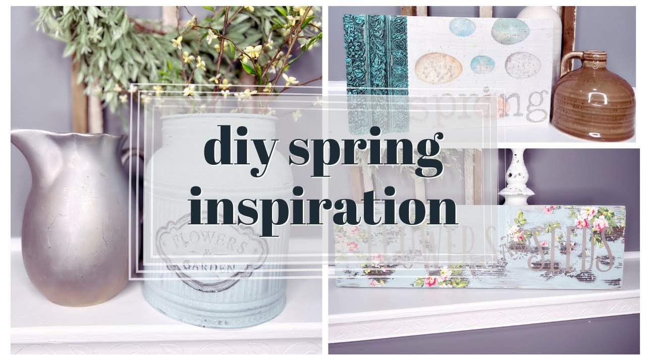 DIY Spring inspiration - Spring Decor DIY's - Spring wood diy's