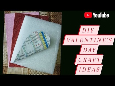 DIY valentine day's craft ideas || Beautiful valentine's day room decorating idea with heart 2023