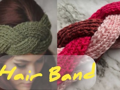 Hair Band knitting