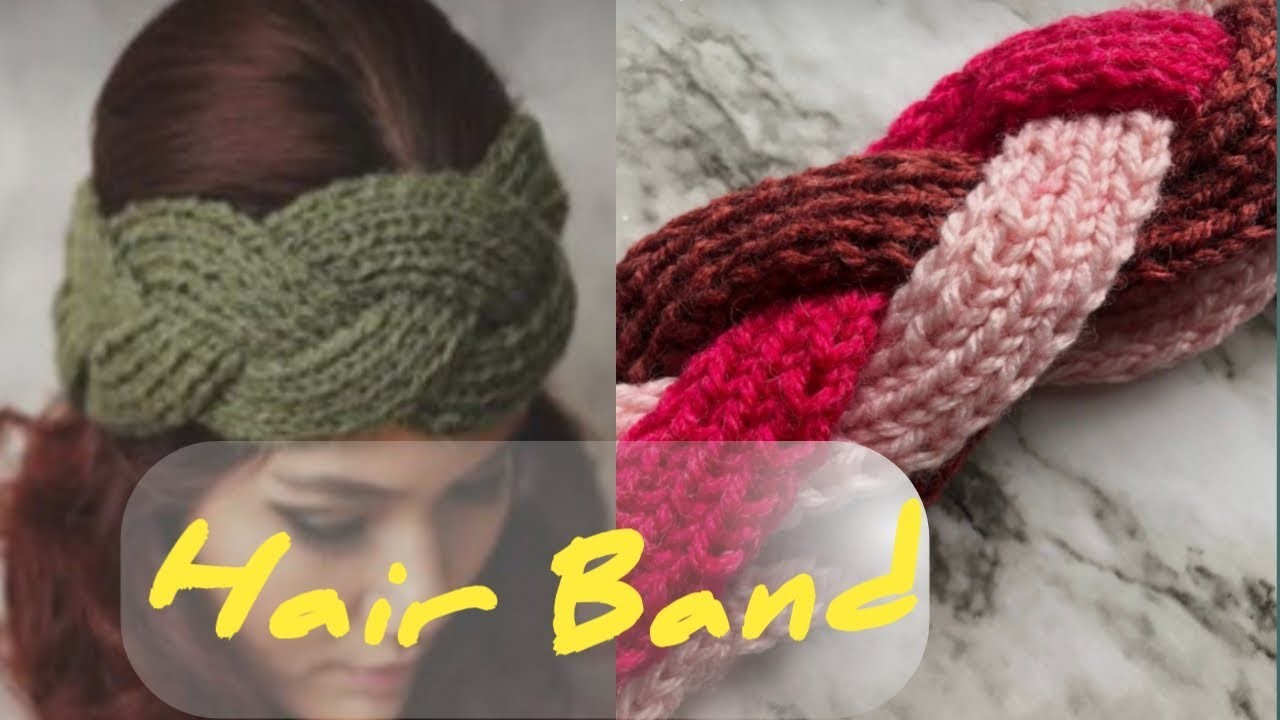 Hair Band knitting