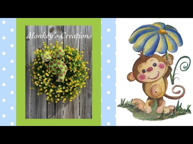 How to Make a Floral Wreath | Easy DIY Wreath | Everyday Wreath | Spring Craft | Live Replay