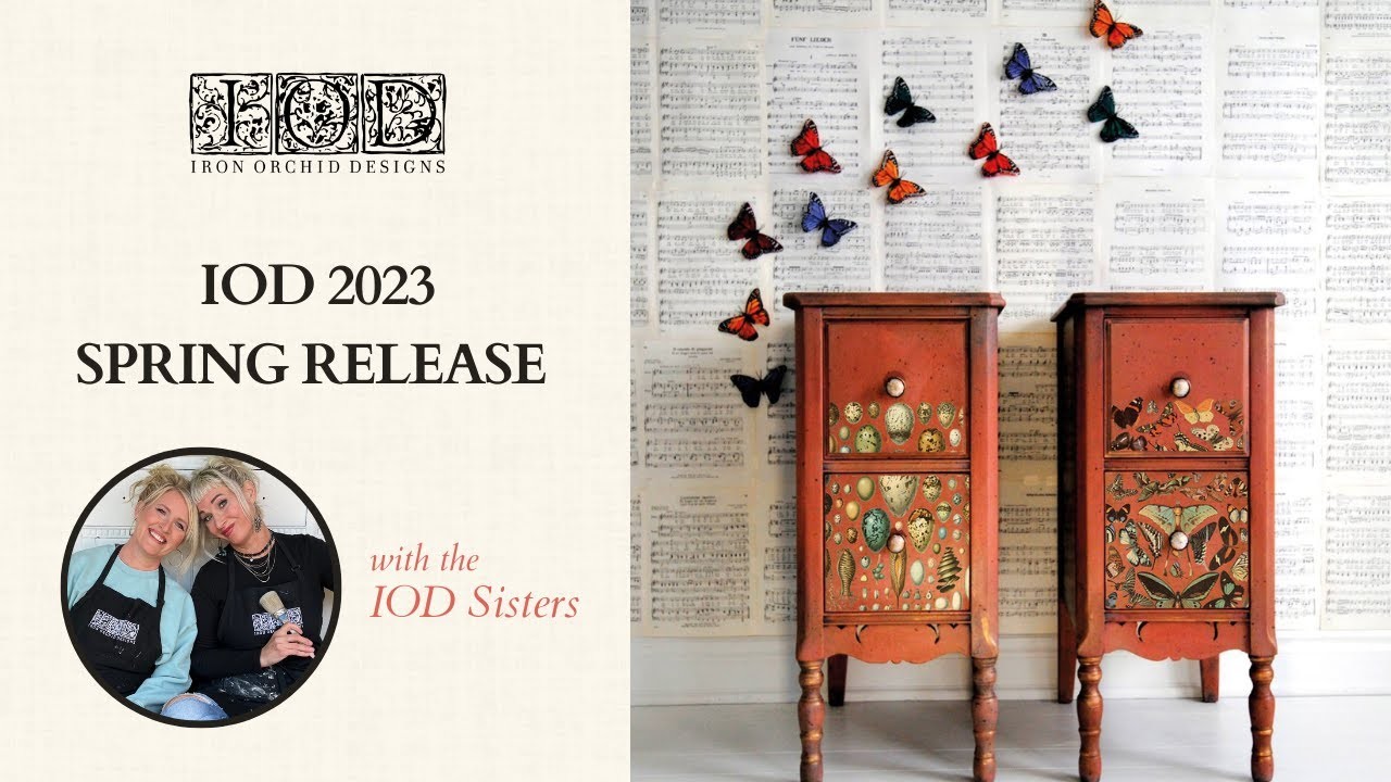 Iron Orchid Designs (IOD) 2023 Spring Release