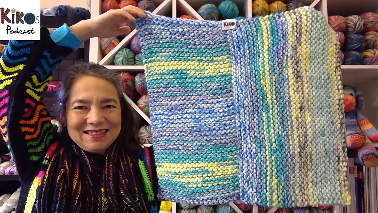 Kiko's Knitting Podcast #173 - one Square for Viva Vittoria