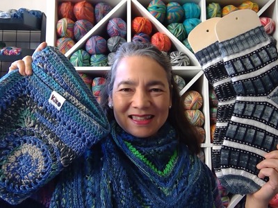 Kiko's Knitting Podcast #174 - Square & Film Reel Socks