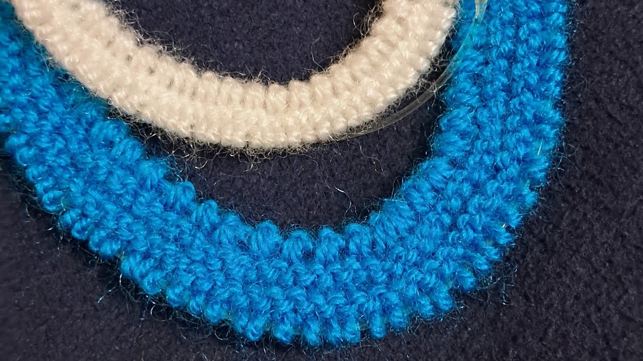 Knitting motiyo wala border  for kids sweater