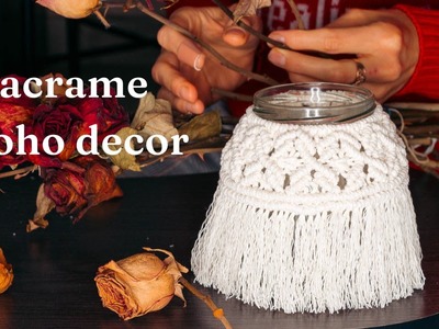 Macrame ideas for a boho style home | DIY Macrame art and craft