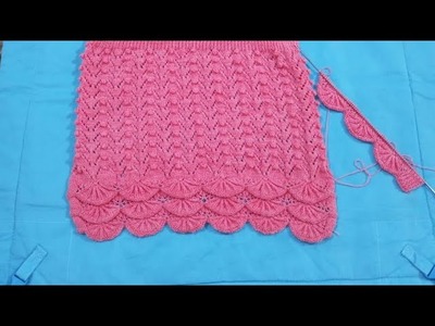 New Beautiful Border for Sweater for Girls - Knitting.Crochet for Beginners