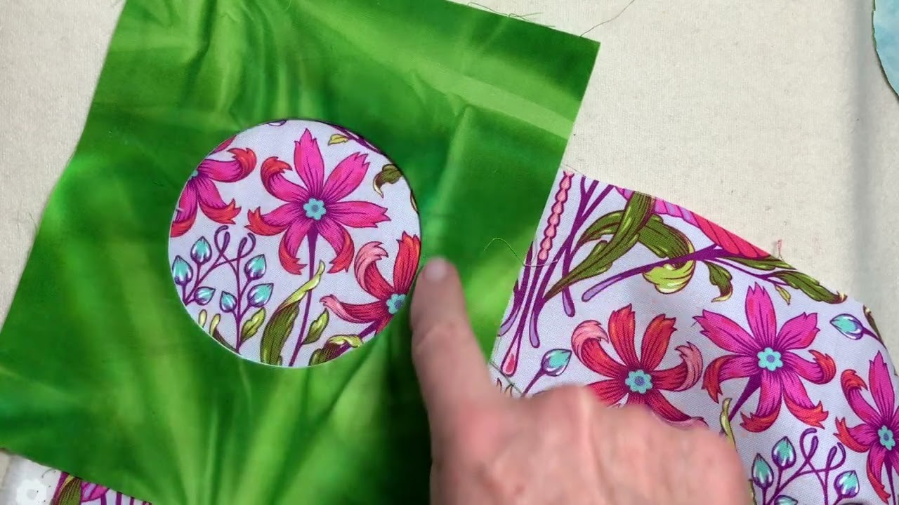Quilt Making - Making Faced Holes (No knitting content)
