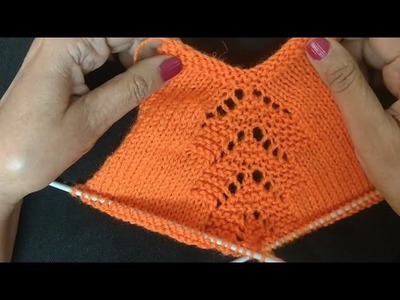 Stitches Increasing Method in Top to Down Sweater|Raglan Knitting Design #135