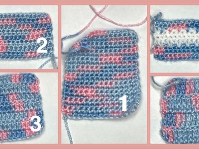 Top 5 EASIEST CROCHET STITCHES | Crochet for beginners | Basic crochet patterns