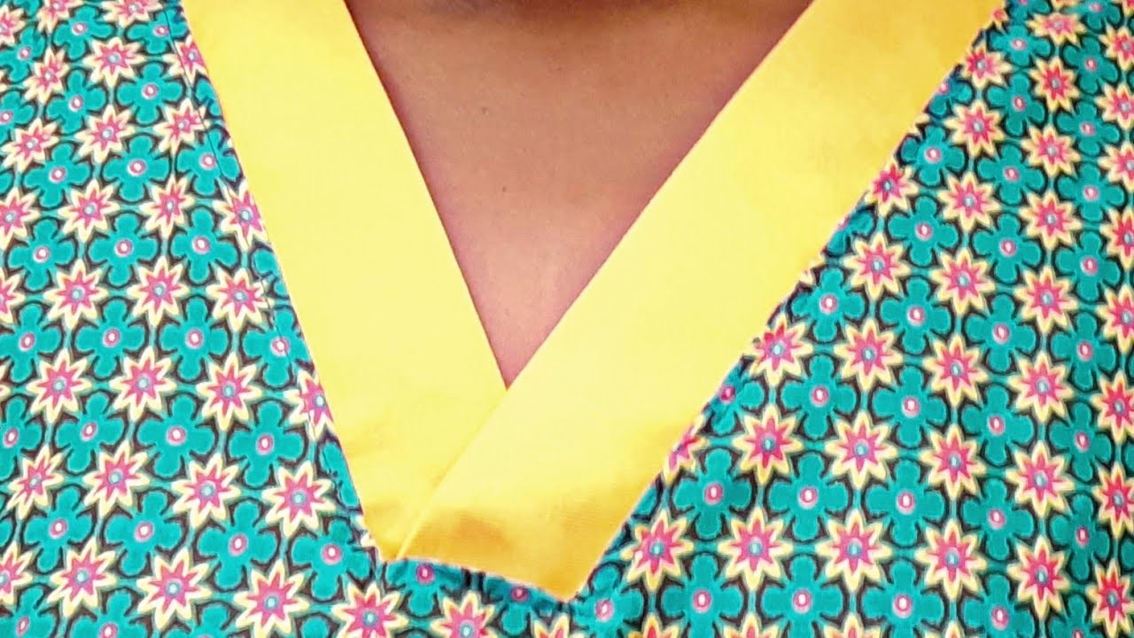 V Neck Blouse Sewing. How to sew a V Neck Top