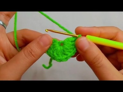 Wow???? Mini Heart Crochet #knitting #easycrochet #crochettutorial