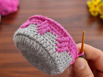 Wow!! Oh my god this crochet will be very useful for you ✔ Bu örgü çok işinize yarayacak.