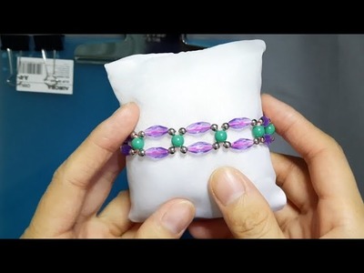 An easy way to make an aesthetic variation bracelet