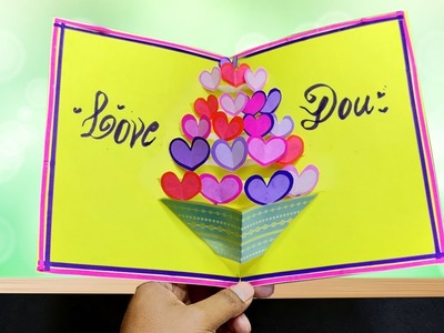 Beautiful Birthday Greeting Card Idea | DIY Birthday POP-UP card |DIY GREETING cards for birthday