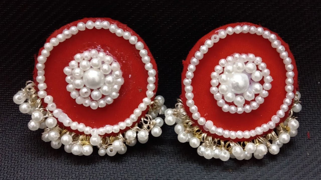 DIY #best out of waste#Jewel making#Partywear #earrings#