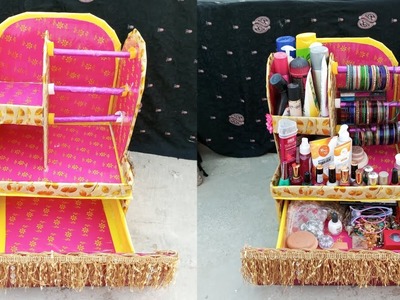 Diy |Cardboard box reuse ideas | Handmade bangles Stand tutorial