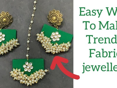 DIY Jewellery: Try This Unexpected Fabric Craft at Home!