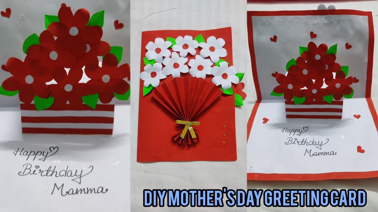 DIY Mother's Day.Birthday greeting card || Easy and Beautiful handmade card || @pico7357