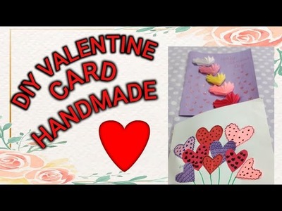 DIY VALENTINE'S SPECIAL CARD |2 HANDMADE POP-UP CARD #viral #creative #beautiful