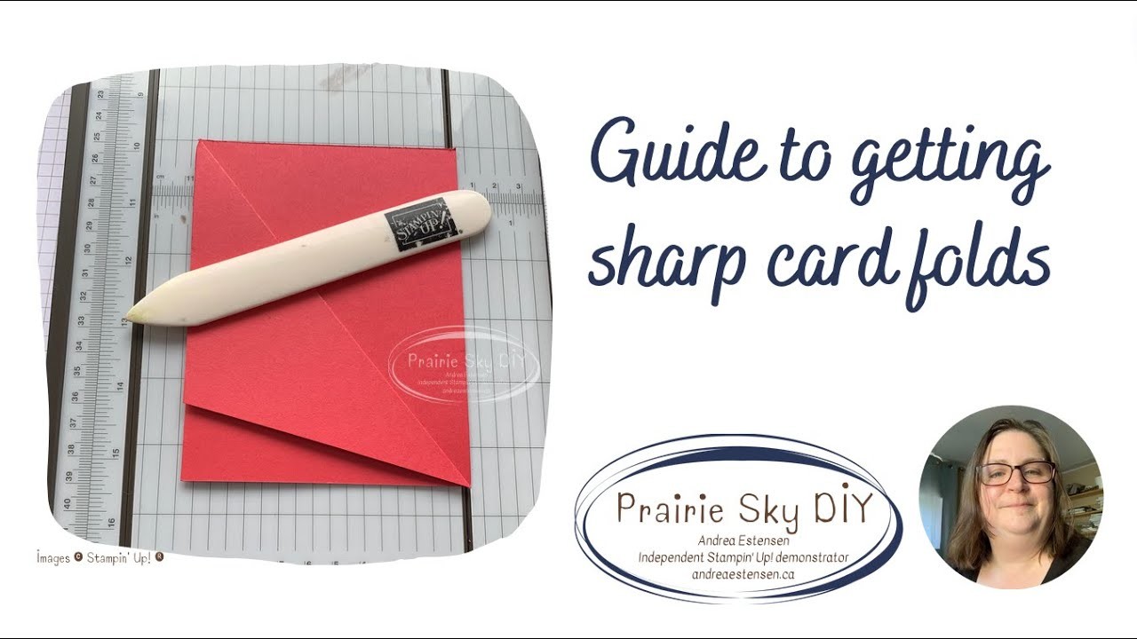 Guide to crisp card folds
