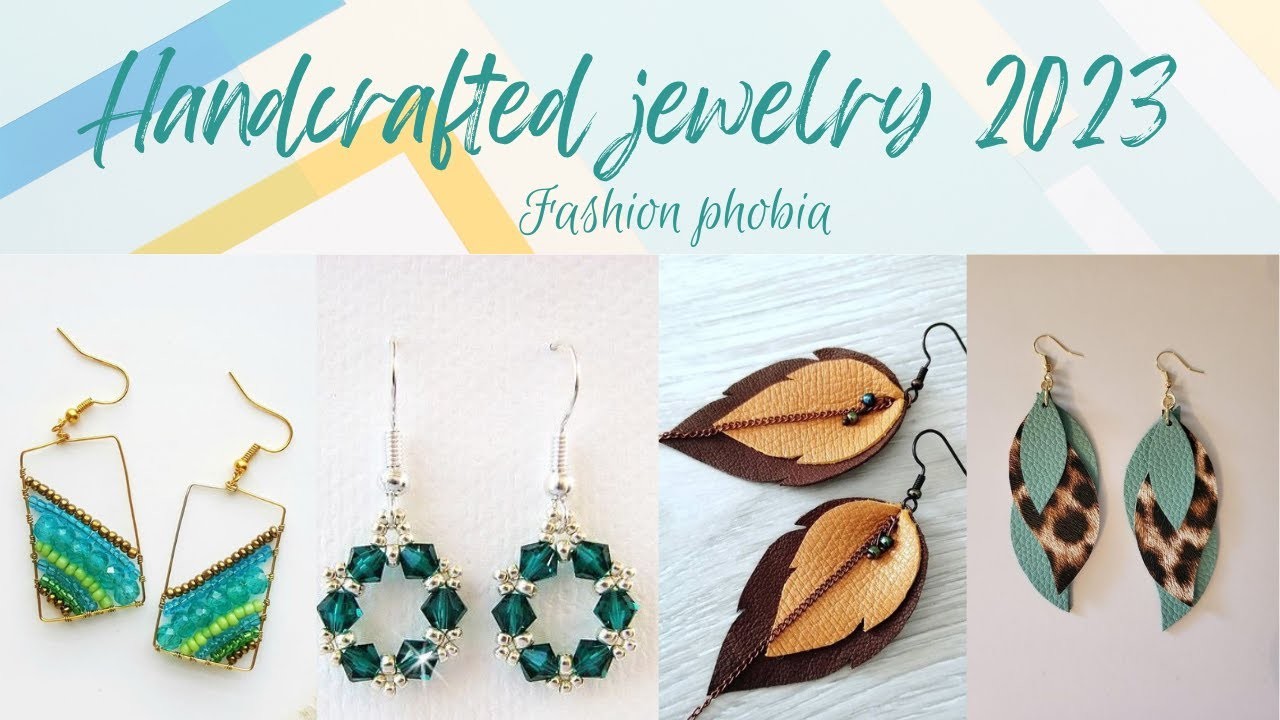 Handcrafted jewelry 2023||Fabulous earrings collection||jewelry trends