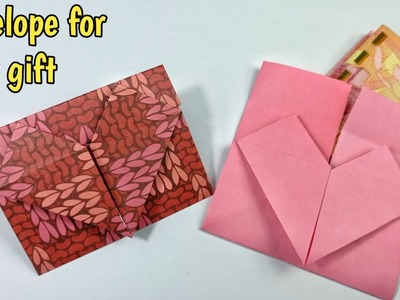 Heart Envelope Origami | Valentine Gift Ideas | Envelope Gift for Valentine | Envelope Origami