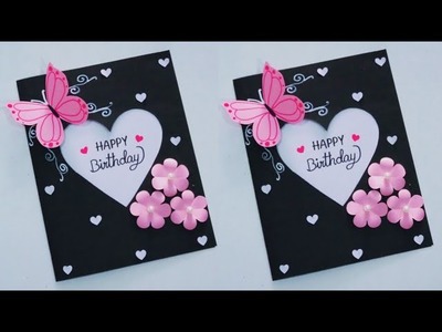 How To Make Birthday greeting Card. Handmade Birthday Card. Birthday Card Making????????