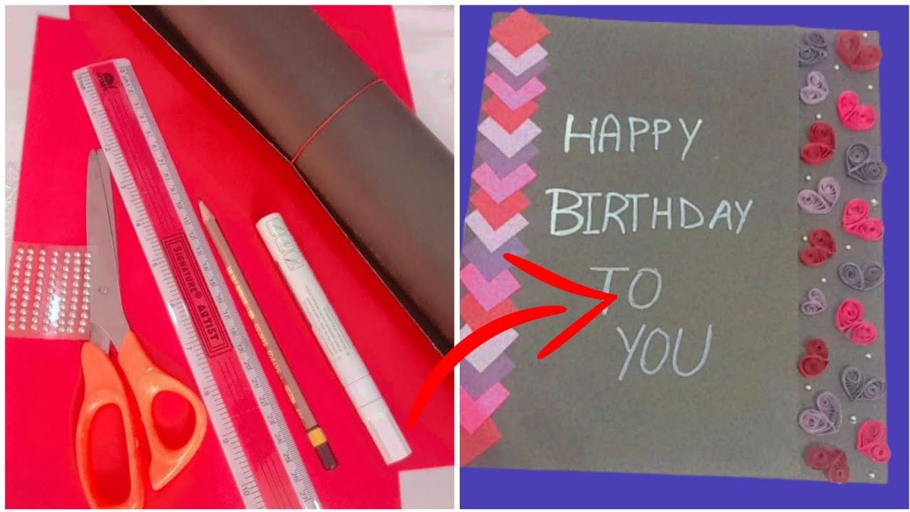 How to make birthday wishing Card|beautiful birthday wishing Card with paper|Birthday card